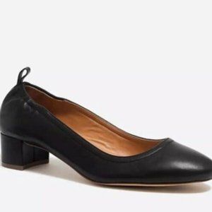 J. Crew Factory Block Heels Black Sz 8